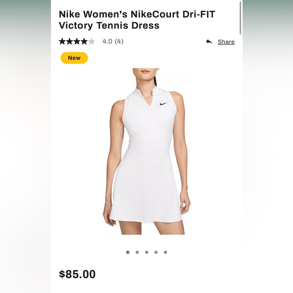 Nike Women's NikeCourt Dri-FIT Victory Tennis Dress